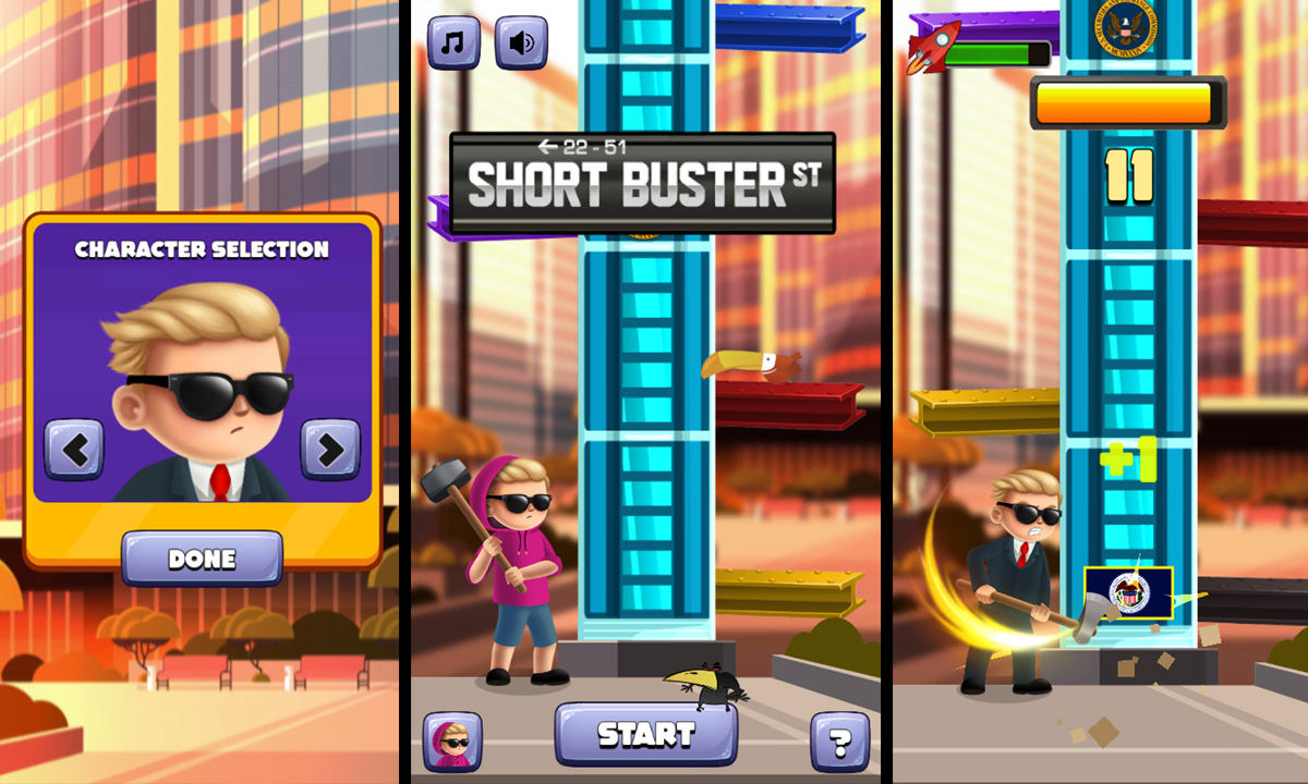 Short Buster - exclusive unity game template