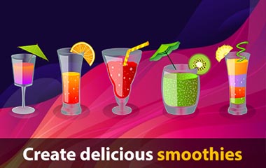 smoothie fruit juice maker unity game template