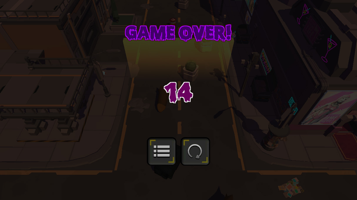 The Driving Dead, exclusive unity game template